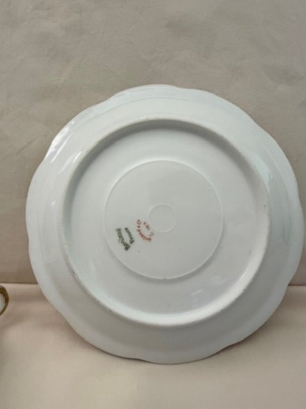 Antique Limoges Porcelain Mustache Teacup - Picture 9 of 11